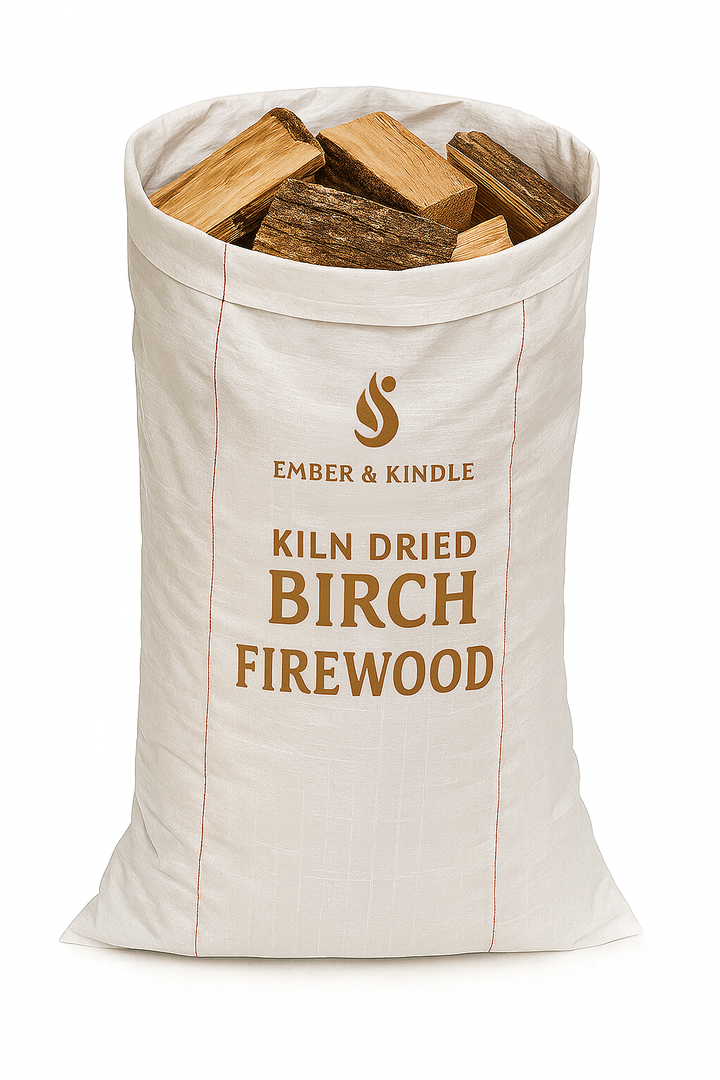 60L Sack Kiln Dried Birch Firewood Logs