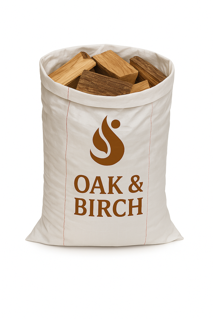Bundle Sack - Mixed Kiln Dried, Firewood, Kindling And Firelighters